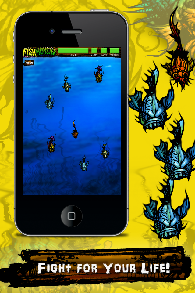 Fish Monsters The scary ocean predators game Games Adventure